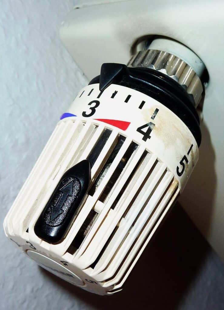old school thermostat handle 